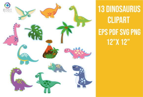 Dinosaurs Clip Art: Graphics and Freebies for Creative Projects