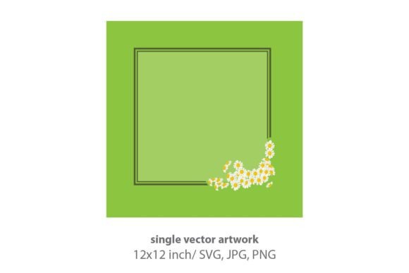 Frame with Flowers: Graphics and Illustrations for Editorial Excellence