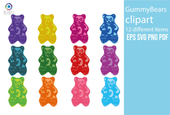 Gummy Bears Clip Art Review