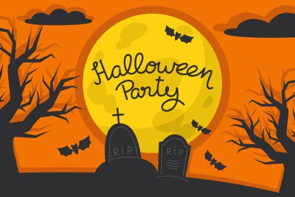 Halloween Illustrations for Graphics & Branding